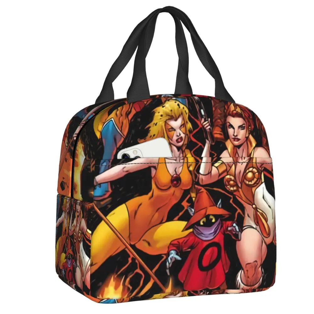HOT K] ThunderCats Portable Lunch Boxes for Women Multifunction Cartoon Tv  Movie Thermal Cooler Food Insulated Lunch Bag Kids School | Lazada