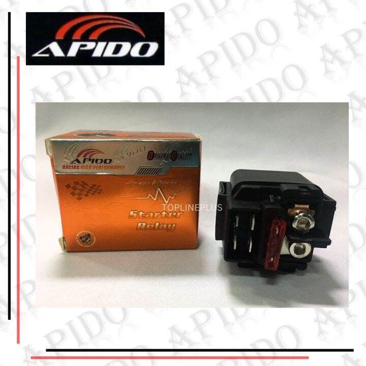 Motorcycle Starter Relay (Apido) YTX125, BARAKO175 Lazada PH