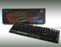 คีย์บอร์ด มีไฟ ARROW X YDK-AK-600 Keyboard RUBBER DOME RAINBOW LED (EN/TH) Gaming แท้ประกันศูนย์