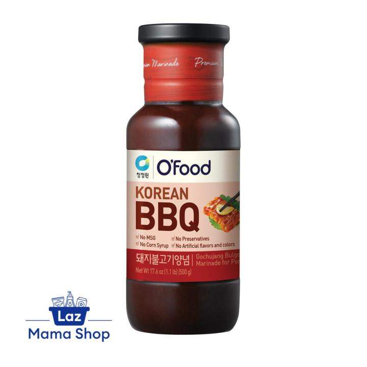 Daesang Korean BBQ Gochujang Bulgogi Marinade For Pork Korean (Laz Mama Shop) Lazada Singapore