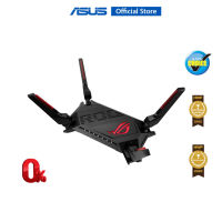 ASUS ROG Rapture GT-AX6000 Dual-Band WiFi 6 (802.11ax) Gaming Router, Dual 2.5G ports, enhanced hardware, WAN aggregation, VPN Fusion, Triple-Level Game Acceleration, free network security and AiMesh support