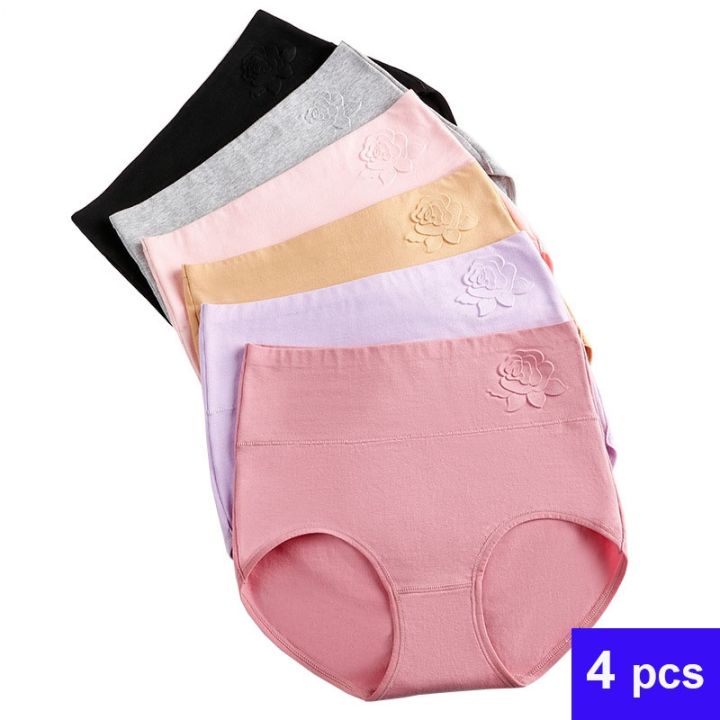 HOT ANOJJUUQOIAW 565] 4pcs/Lot Panties Women Pure Cotton Women 39