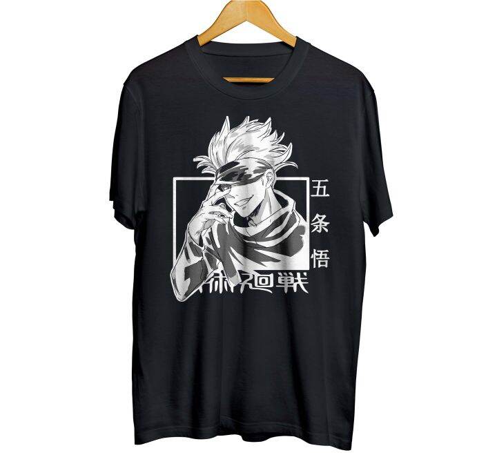 Kaos Distro Infinite Anime Gojo Satoru Jujutsu Kaisen 100 Cotton