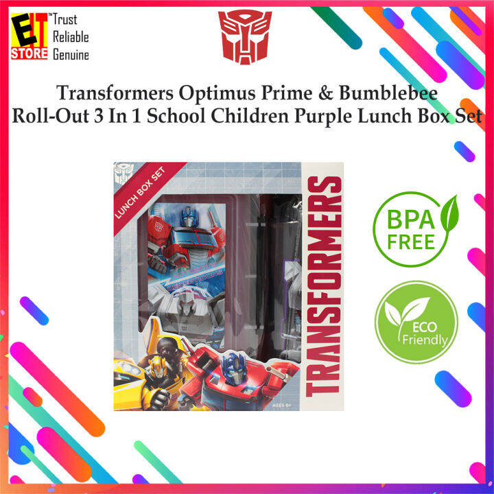 Transformers Optimus Prime & Bumblebee RollOut 3 In 1 School Children