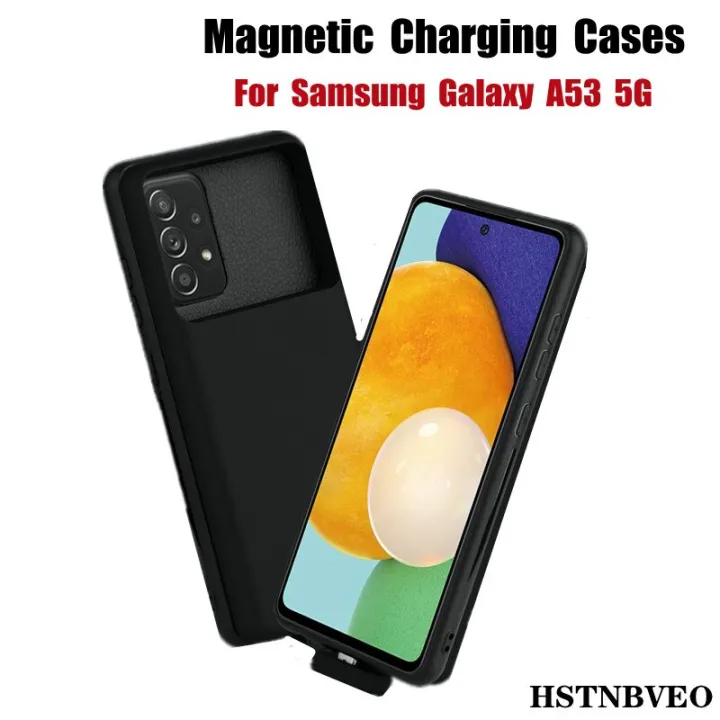 External Power Bank Charging Cover For Samsung Galaxy A53 Battery Case