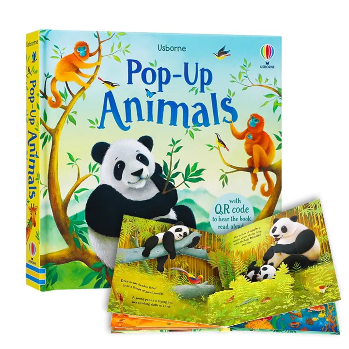 Peep Inside Usborne Pop-Up Animals English Tale Popular Board Book Baby  Toddler Book Kids Picture