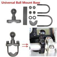 fvdbsdv Mototcycle Handlebar Holder /Mount 1 Inch Ball U Shape Motorcycle Wheelchair Handlebar Holder