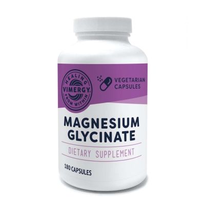 Vimergy Magnesium Glycinate (310mg 180 capsule) | Healthy Cardiovascular and Muscle Function