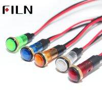 FILN 8mm 6volt 110v 12V 24V led light indicator lamp pilot light signal light