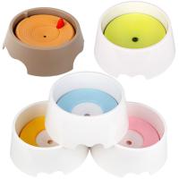 รุ่นที่ 2 Pet Floating Water Bowl ชามแมวปากไม่เปียก ชามสุนัข Pet Drinker พลาสติก Pet Floating Water Bowl