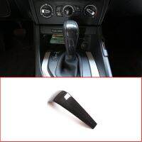 For E48 E61E64 E65 E85 E86 E83 E53 E81 E82 E87 E90 E91 E92 E93 F01 Black Wood Grain ABS Car Gear Shift Head Cover Trim