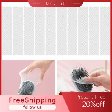 50pcs Hair Brush Cleaner, Comb Cleaner, Hair Brush Cleaning Paper, Comb  Cleaning Net Portable Pet Hair Remover Tools Comb Hair Remover for Maintain