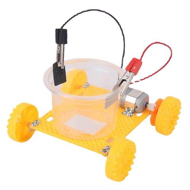 Diy Stem Magical Student Scientific Experiment Toy Salt Water Power Car
