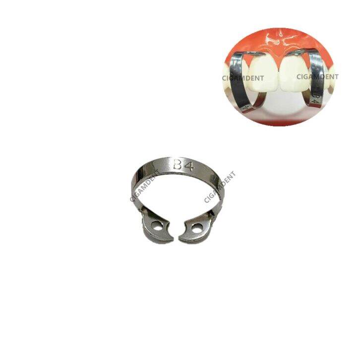 1Pc Dental Rubber Dam Sheet Clamps B4 Rubber Dam Holder Clip Stainless