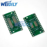 10ชิ้น SOP24 SSOP24 TSSOP24เพื่อ DIP24 PCB SMD DIP/อะแดปเตอร์แผ่นสนาม0.65/1.27มม. บอร์ด PCB Breadboard