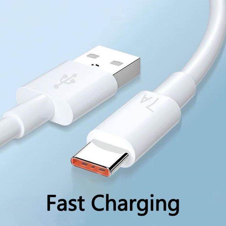 7a-สาย-usb-type-c-100w-สำหรับ-huawei-mate-40-30-xiaomi-samsung-ชาร์จเร็วสายชาร์จสายดาต้า