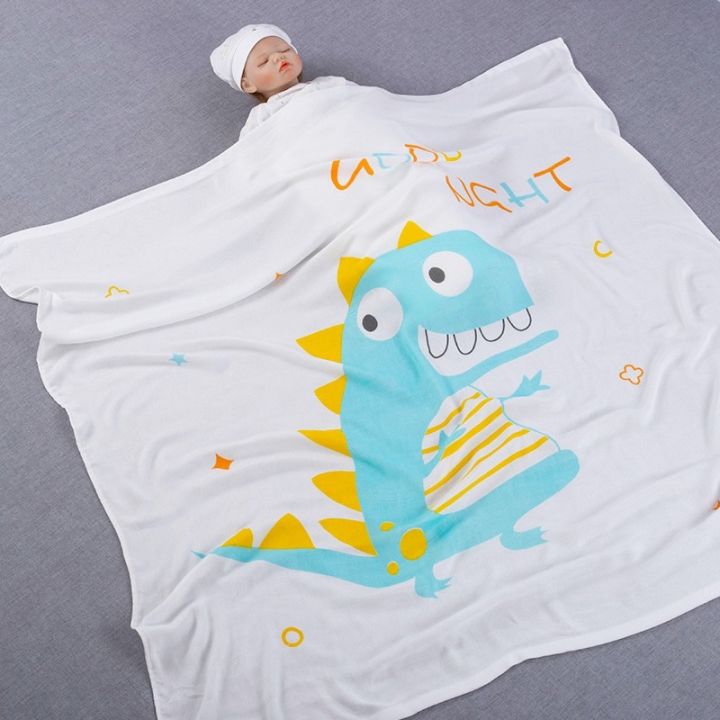 ผ้าห่มเด็กไหมญี่ปุ่น-มัสลินแบมบู