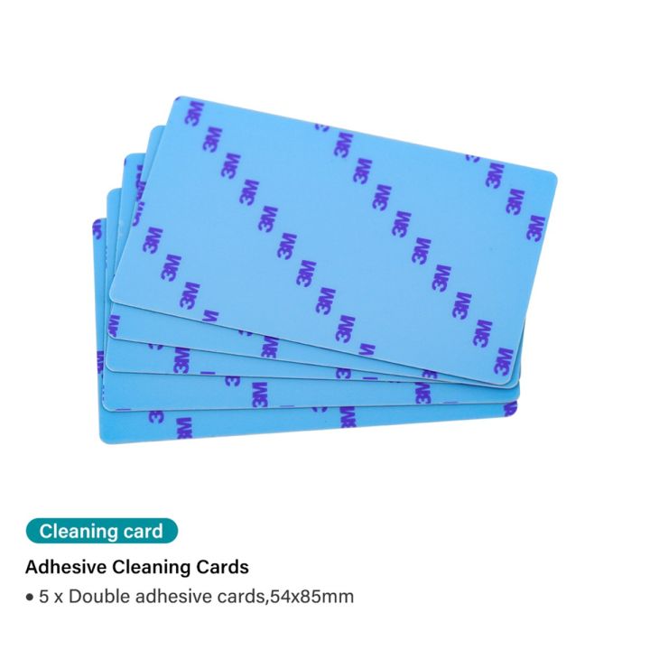 การ์ดทำความสะอาด25ชิ้นใช้ได้กับการ์ดทำความสะอาด Hiti ขนาด54X85มม. สำหรับเครื่องพิมพ์ CS200e