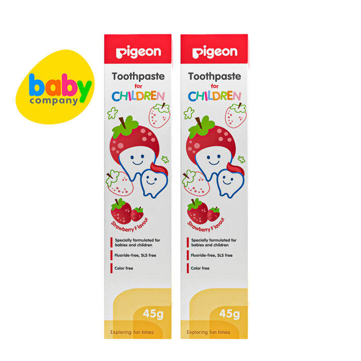 Pigeon Toothpaste for Children 45g (Pack of 2) Lazada PH