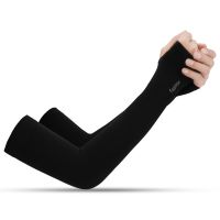 Ice Silk Summer Cycling Cool Sports Sun UV Protection Fishing Women Longsleeve Fingerless Gloves Men Drive Outdoor Arm Sleeves