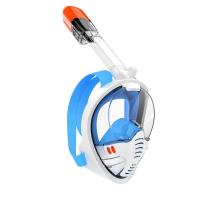 Full Face Snorkel Mask Adult Snorkeling Mask with Detachable Camera Mount Swimming Training Diving