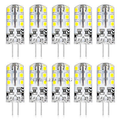 【♘COD Free Cas♘】 gaqiugua6 10ชิ้น/ล็อต5 W G4โคมไฟ Led Dc12v Smd 2835สีขาว/แสงสีขาวอบอุ่นมุม360องศา