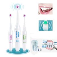 ▧▫ Battery Powed Electric Toothbrush with 3 Brush Heads Oral Hygiene Health Products Replacement Brush Head Family Set Travel