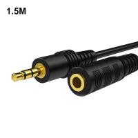 [มีคูปองส่งฟรี] KSC สายต่อหูฟัง สายต่อ AUX (M/F) 3.5mm ให้ยาวขึ้น 1.5 เมตร สีดำ