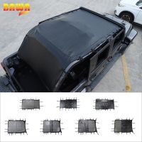 BAWA Car Accessories For 4 Door Jeep Wrangler JL 2018 Soft Leather Sunshade Cover Heat Insulation Pad For Wrangler JL