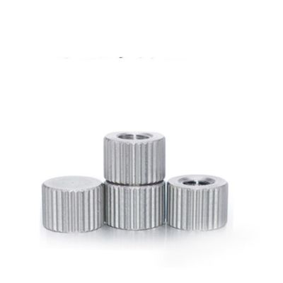 5-10PCS M2 M2.5 M3 M4 M5 M6 M8 Stainless Steel Knurled small head round blind end hand thumb Nut Nails  Screws Fasteners