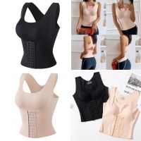 (CAES Premium) Snatch Bra 3-In-1 Waist Trainer Bra Women 39; S Shapewear Corset Shaper Push Up Waist Buttoned Bra Shapewear Belly Sheath Corrective