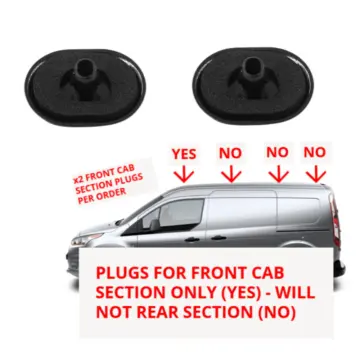 Ford transit connect roof rack plugs hot sale