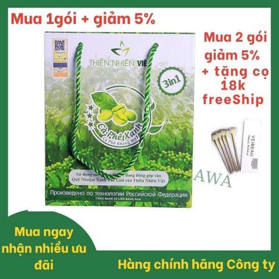 Cà phê xanh giảm cân thiên nhiên việt - hàng chính hãng 100% gồm têm - ảnh sản phẩm 8