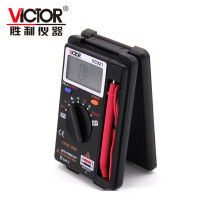 Original VICTOR VC921 3 3/4 Multitester TRUE RMS Electrical Handheld Pocket Mini Digital Multimeter Auto Range voltage Tester Electrical Trade Tools T