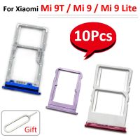 10Pcs/Lot，Original Micro Nano SIM Card Holder Tray Chip Drawer Slot Holder Adapter Socket For Suitable For Xiaomi Mi 9T / Mi 9 / Mi 9 Lite