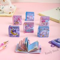 【Ready Stock】 ♤ C13 2023 Sanrio Creative Cute Mini Loose-leaf Hand Book Student Portable Notebook Ring Binder Kawaii School Supplies Mymelody Kuromi Cinnamoroll little twin star