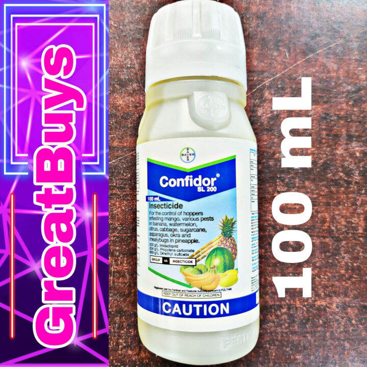 CONFIDOR SL 200 IMIDACLOPRID + PROPYLENE CARBONATE + DIMETHYL SULFOXIDE ...