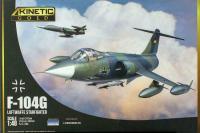 K48083จลน์ชุดแบบจำลองย่อขนาด1/48 F-104G เครื่องบินรบ Luftwaffe