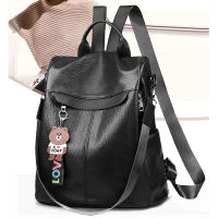 2020 New Anti Theft Women Backpacks Multifunction Female PU Leather Backpack for Teenage Girls School Bag Sac a Dos mochila