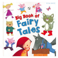 Big Book of fairy tales nursery rhyme collection hardcover childrens English Enlightenment picture book story book English original imported picture book