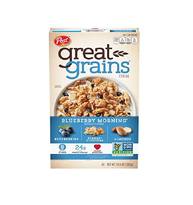 Post Great Grains Blueberry Morning Cereal 382g Lazada PH