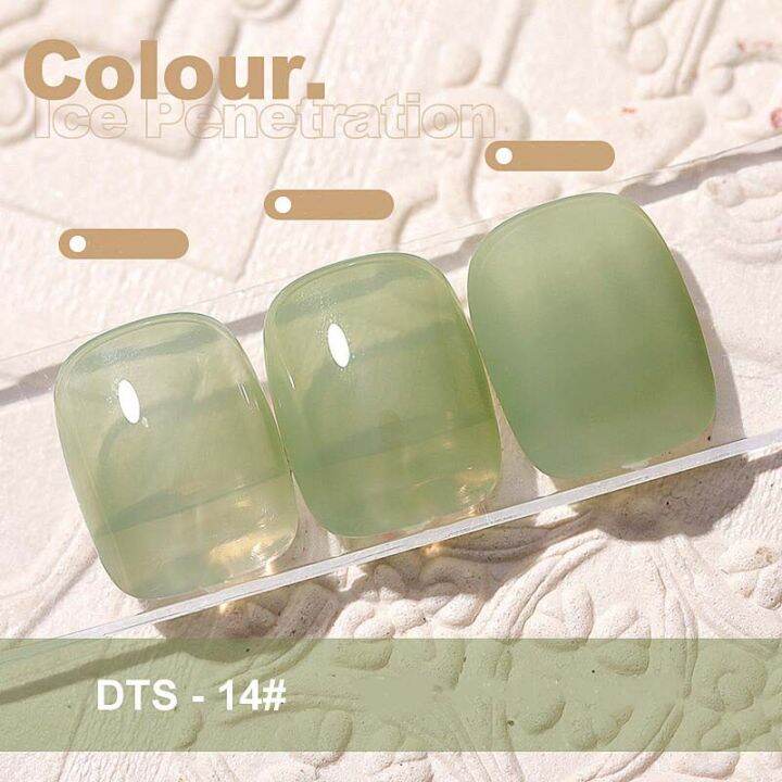 สีเจล-dts-สีโทนสุขภาพดี-สีวุ้น-แบรนด์as-ยาทาเล็บ-เล็บเจล