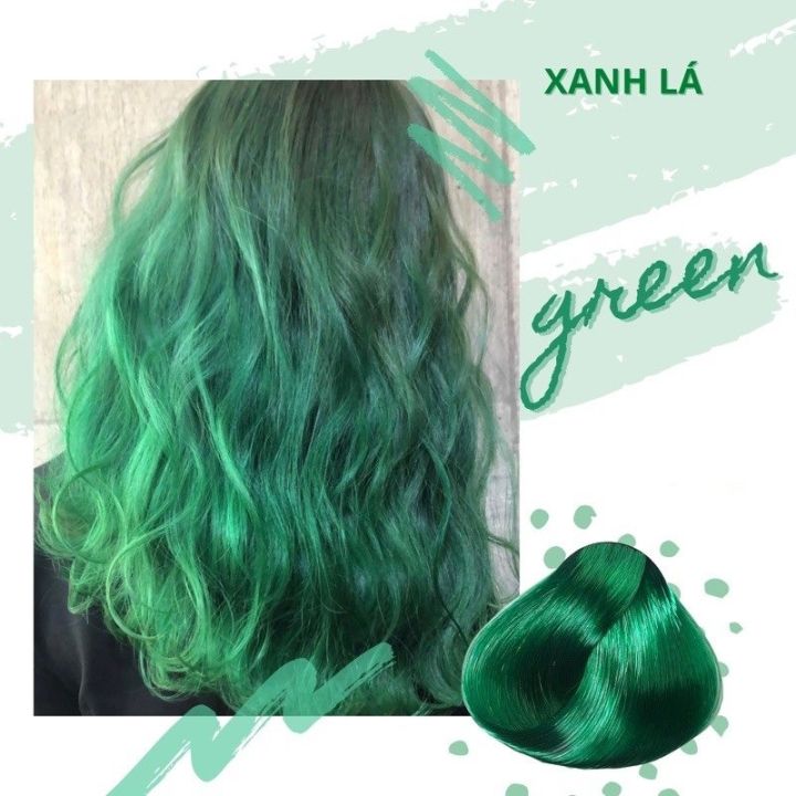 Màu xanh lá đầy năng lượng và sáng tạo - đó là màu Green 0/99 trong bộ sưu tập nhuộm tóc của chúng tôi. Đừng ngần ngại để đổi mới với màu nhuộm tóc này.