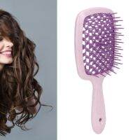 แปรง Detangling Vent Paddle แปรงแบบพกพาปลอดภัยจัดแต่งทรงผมเครื่องมือสำหรับผมเปียกสำหรับ Home