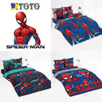 TOTO (ชุดประหยัด) ชุดผ้าปูที่นอน+ผ้านวม 3.5 ฟุต สไปเดอร์แมน Spiderman (เลือกสินค้าที่ตัวเลือก) #โตโต้ ผ้าปู ผ้าปูที่นอน ผ้าปูเตียง Spider-Man