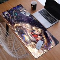 【ATG】แผ่นรองเมาส์สำหรับเล่นเกม PinkMoon LargePad Anime DeskmatMat Desk Protector อุปกรณ์เสริมสำหรับพีซี Mats Gamer Mause Pads