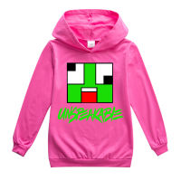 UNSPEAKABLE เสื้อฮู้ดทารกหญิงแขนยาว Hooded เสื้อกันหนาวพิมพ์เด็ก Hoodie Hoodie H1976เด็กเสื้อผ้าฤดูใบไม้ผลิ Causal กลางแจ้งเสื้อพูลโอเวอร์กีฬา Sweatshirt