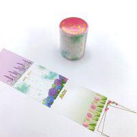 【☸】 SUDATH. HANDICRAFT ฟอยล์ที่เขียนได้ Washi Tape Planner Memo Tapes To Do List Shopping List Perforated Masking Tape Diary Label Sticker Notes