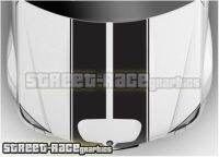 【car parts】สำหรับ BS1807สากล Mini Bonnet Racing Stripes กราฟิกสติ๊กเกอร์ Cooper S Decals