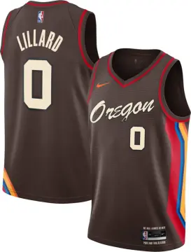 Swingman】2021-22 Men's New Original NBA Portland Trail Blazers #0 Damian  Lillard City Edition Jersey Heat-pressed Black